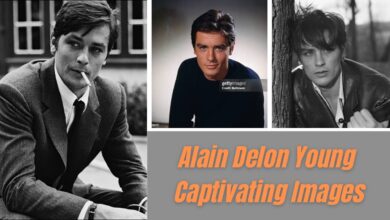 Alain Delon Young