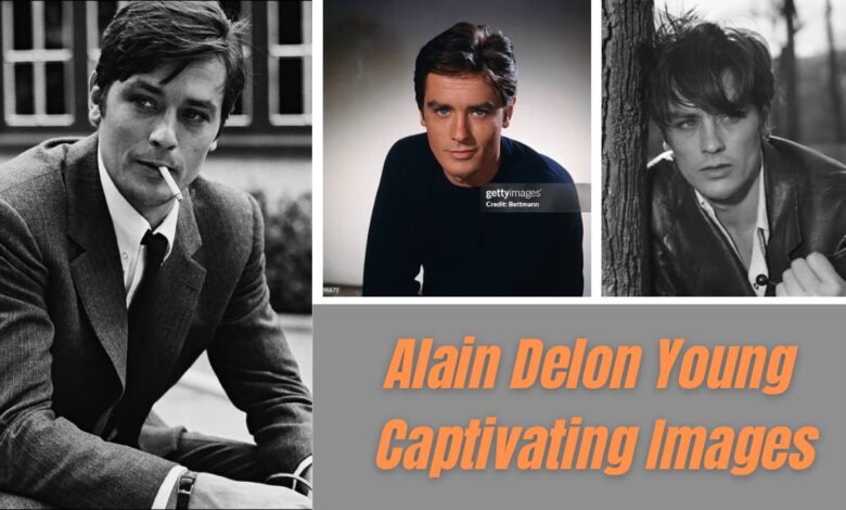 Alain Delon Young