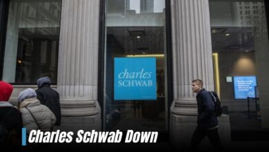 Charles Schwab Down