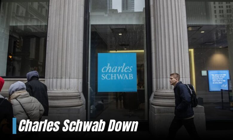 Charles Schwab Down