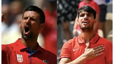 Djokovic vs. Alcaraz in the 2024 Paris Olympics