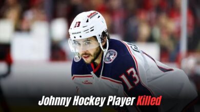 Johnny Hockey Player Killed