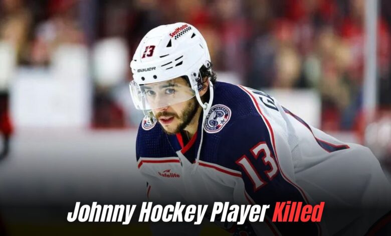 Johnny Hockey Player Killed