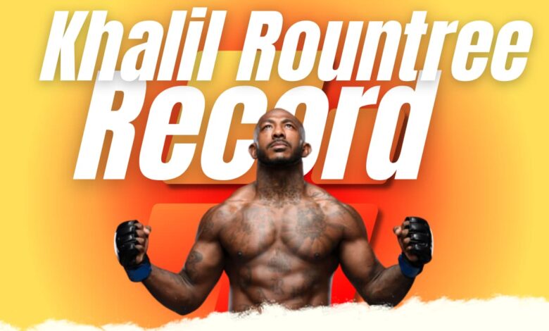 Khalil Rountree Record