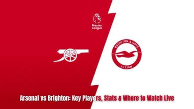 Arsenal vs Brighton: Key Players, Stats & Where to Watch Live