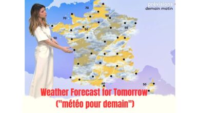 Weather Forecast for Tomorrow ("météo pour demain")